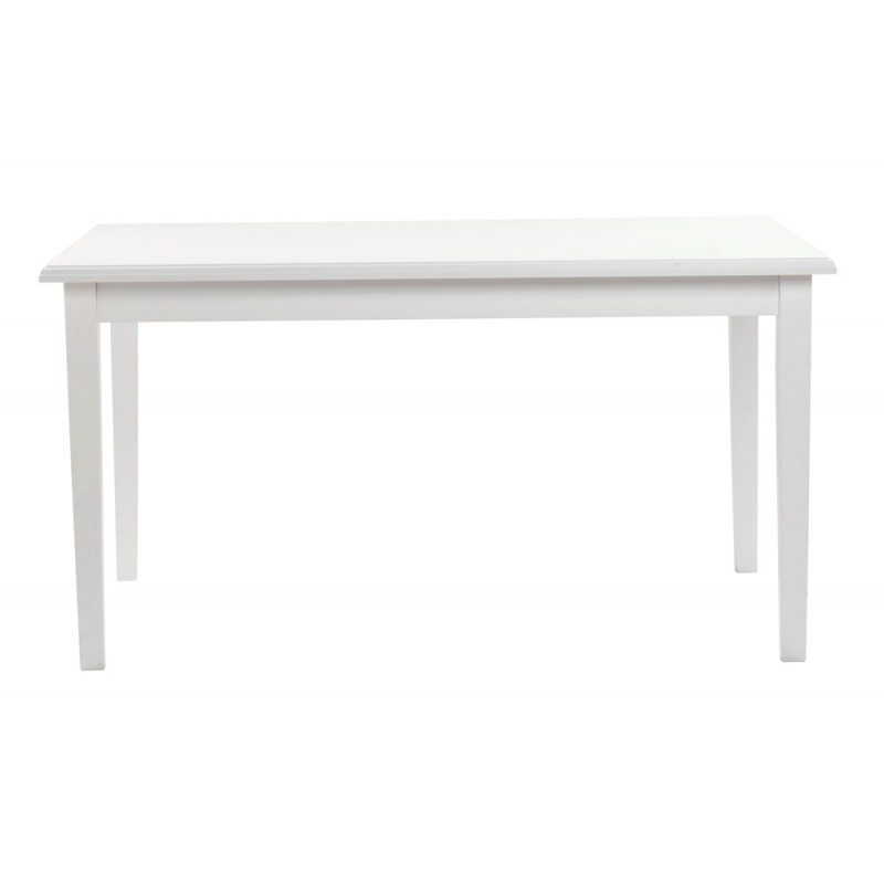 RO Koste Extending Dining Table Rectangular Small White